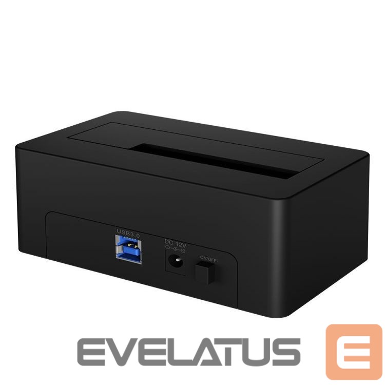 Cita datorprece Raidsonic Icy Box IB-1121-U3 DockingStation for 1x 2.5"/3.5" SATA I/II/III, USB 3.2 Gen 1, Power Supply, Black