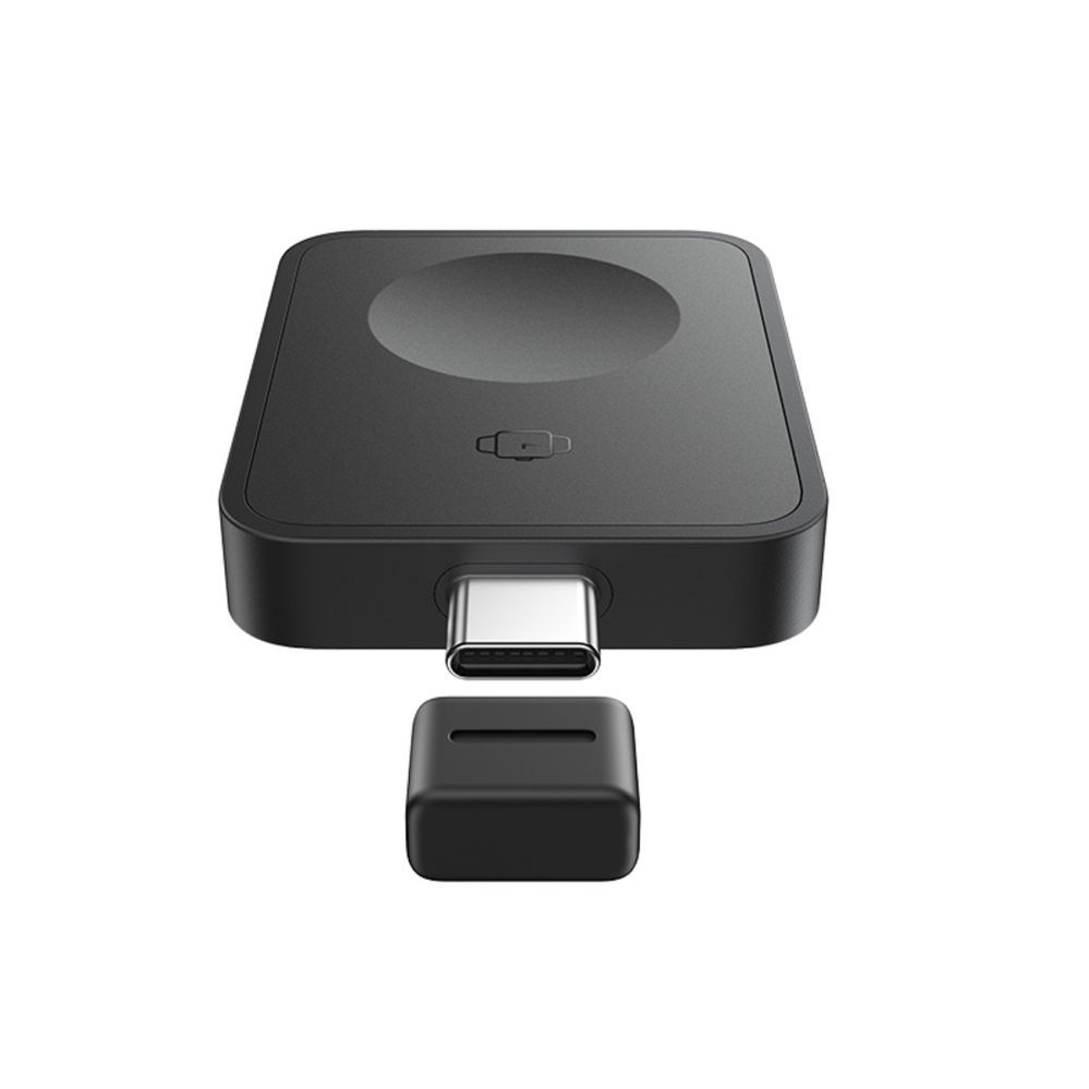 Adapteris Baseus Baseus MagPro 2.5W Magnetic Inductive Charger for Apple Watch - Black