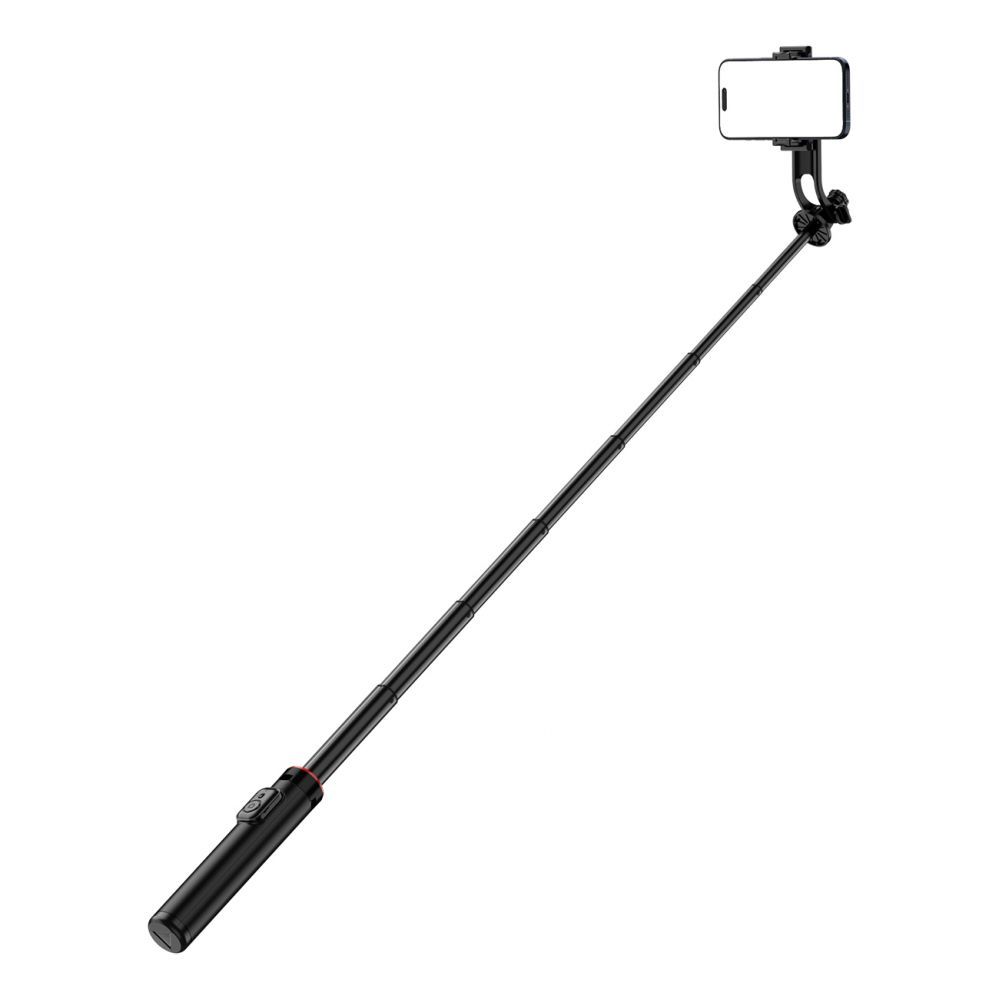 Camera accessory Hurtel Selfie stick WC1Y2S 1.3m aluminum alloy telescopic tripod with phone holder - black