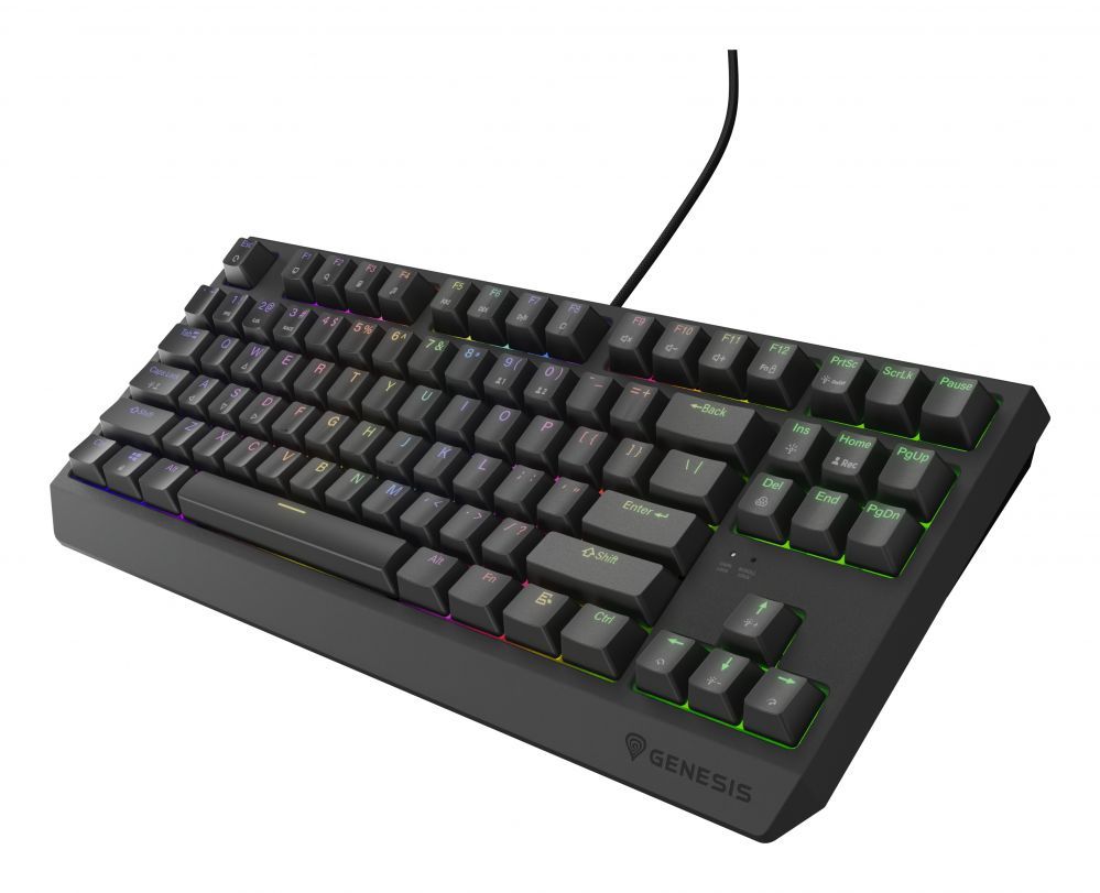 Computer keyboard Genesis THOR 230 | Mechanical Gaming Keyboard | Wired | US | Black | USB Type-A | Outemu Brown