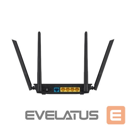 Ruuterid Asus RT-AC1200 v.2 Router 802.11ac, 300+867 Mbit/s, 10/100 Mbit/s, Ethernet LAN (RJ-45) ports 4, Antenna type 4xExternal