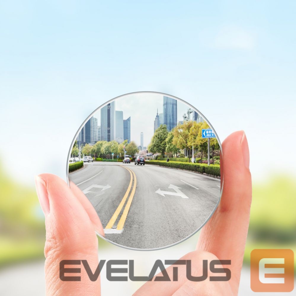 Autotarvikud Baseus Baseus Full-view Blind-spot Mirror 2x additional car side mirror convex blind spot black (ACMDJ-01)