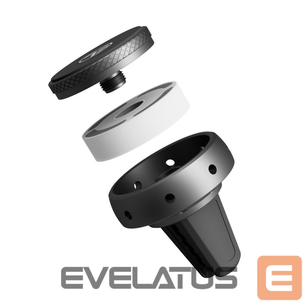 Autotarvikud Tellur FreshDot Car Phone Holder Magnetic, Fragrance Kit Antitabac, Air Vent mount grey