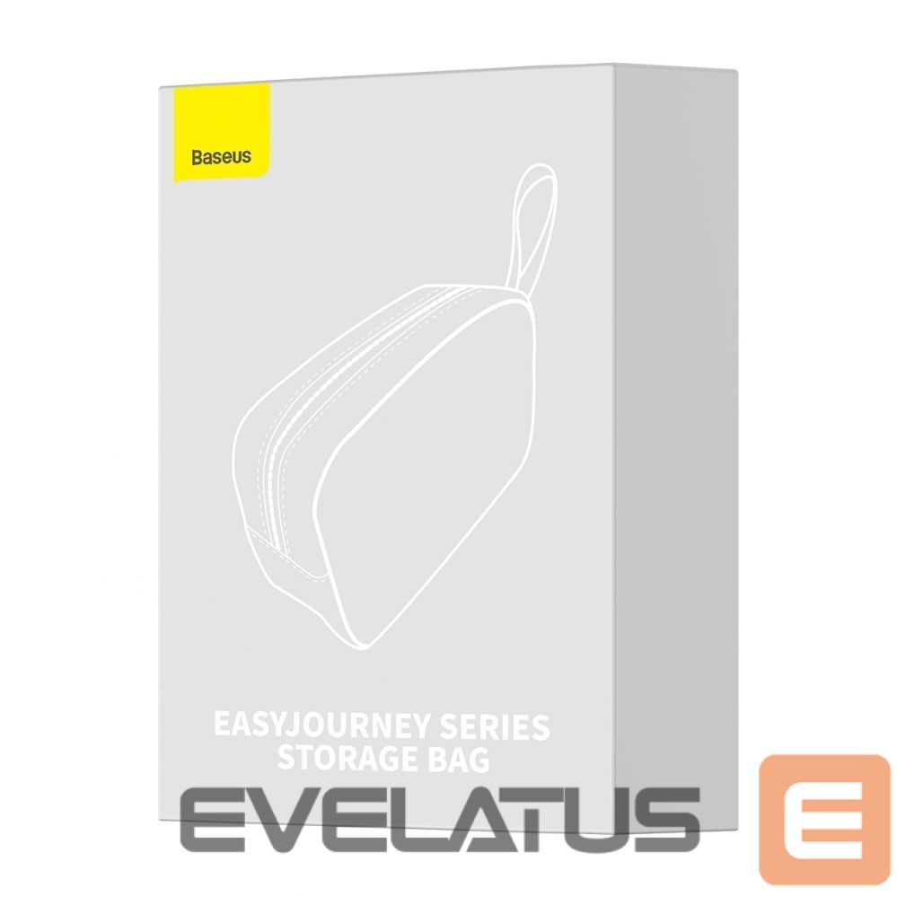 Back panel cover Baseus Baseus EasyJourney Series small travel bag phone pouch, headphones and other small items gray