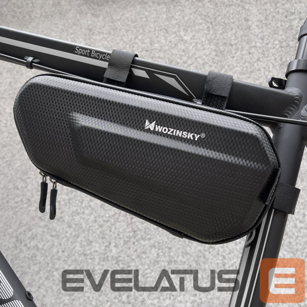 Jalgratta tarvik Wozinsky Wozinsky bike frame bag 1.5l black (WBB10BK)