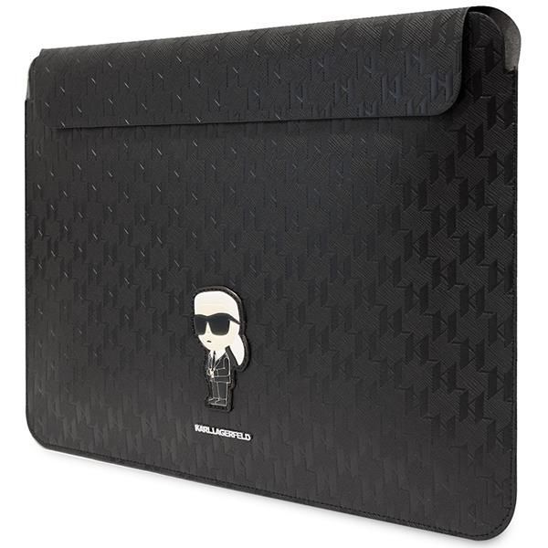 Hoidjad ja alused Karl Lagerfeld Karl Lagerfeld Saffiano Monogram Ikonik case for a 14" laptop - black