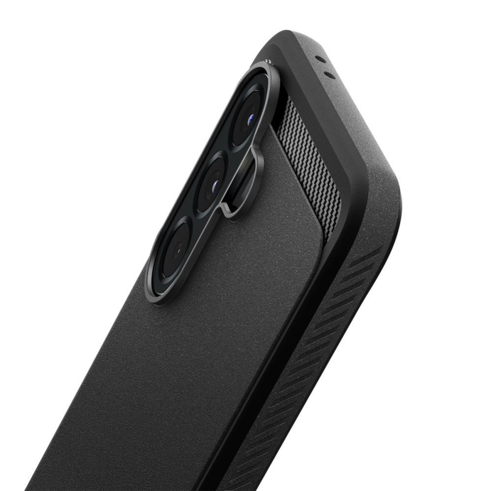 Back panel cover Spigen Spigen Rugged Armor Case for Samsung Galaxy A56 5G - Black