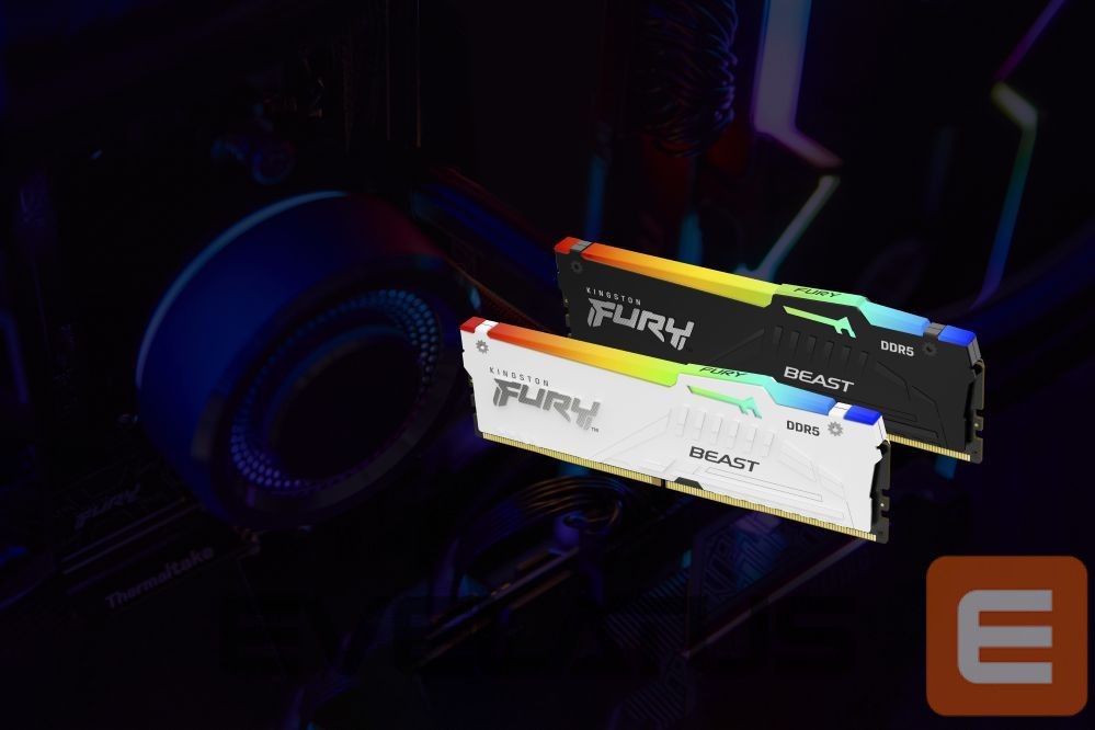 RAM DDR4 Kingston Fury Beast 16GB DDR5, 5600 MHz, CL40, RGB