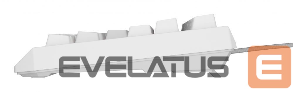 Arvuti klaviatuur Genesis THOR 230 | Mechanical Gaming Keyboard | Wireless | US | White | 2.4 GHz, Bluetooth, USB | Outemu Red