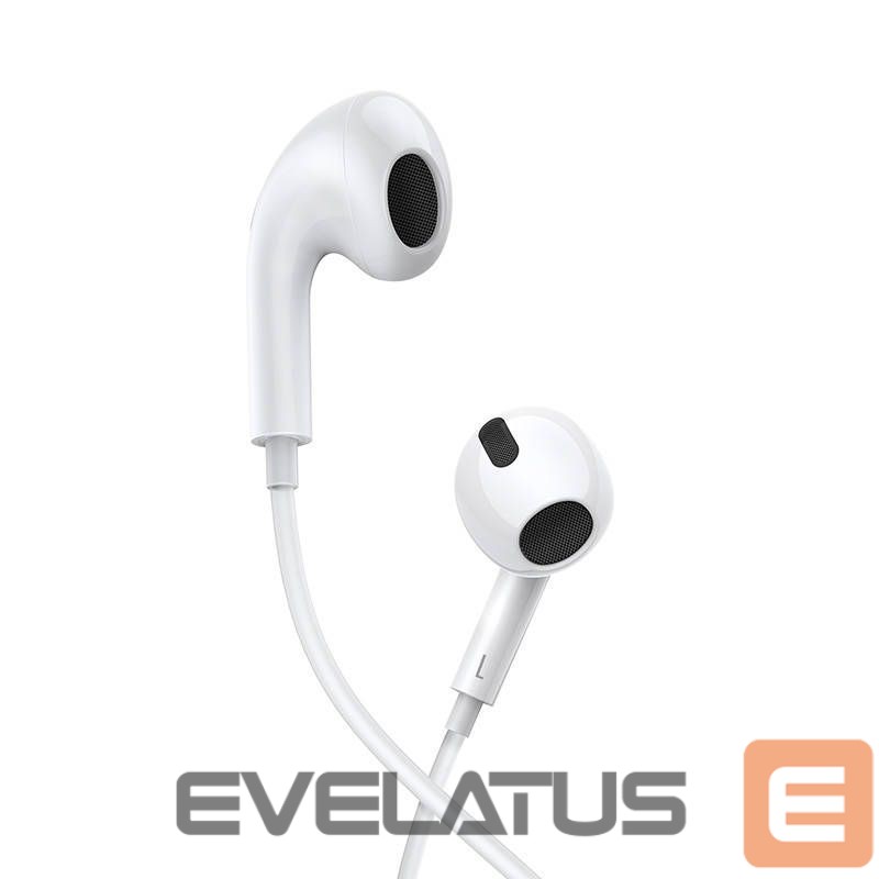 Wired headphones Baseus Baseus Encok H17 Earphones (white)