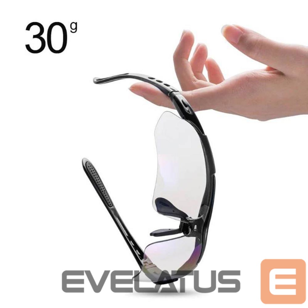 Jalgratta tarvik Rockbros Rockbros 10142 photochromic UV400 cycling glasses - white