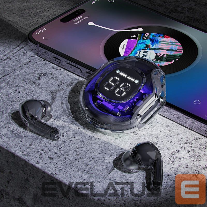 Wired headphones Acefast Acefast T8 TWS Bluetooth Wireless Headphones - Light Blue