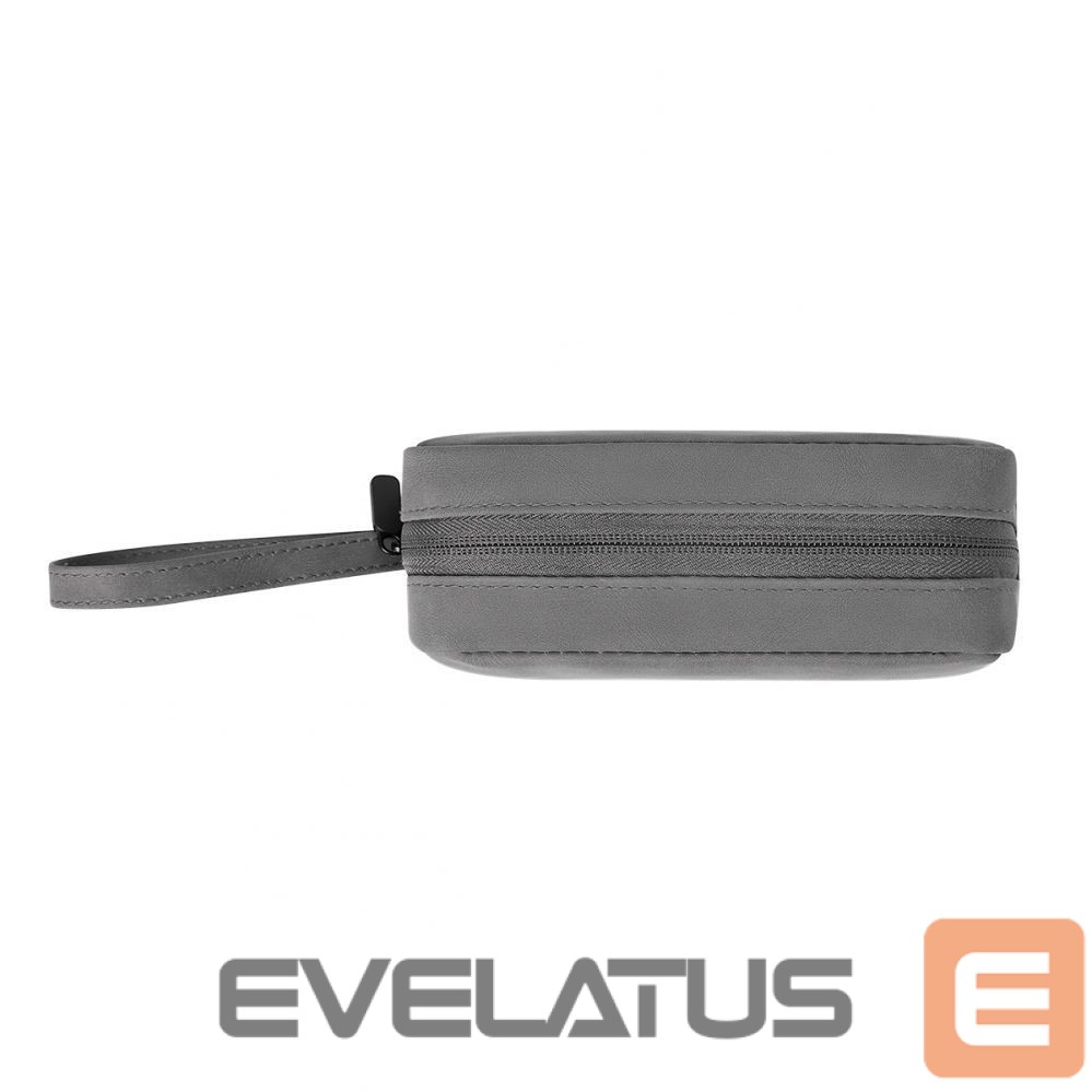 Back panel cover Baseus Baseus EasyJourney Series small travel bag phone pouch, headphones and other small items gray