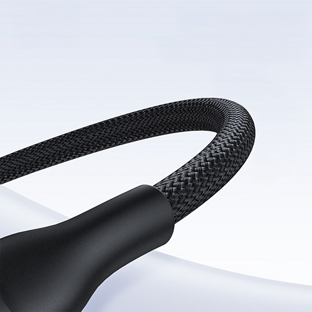 Cable Baseus Baseus Flash Series 3 3in1 cable 100W USB-C - USB-C+USB-C+ Lightning 1.5m + 3 x 0.25 m - black