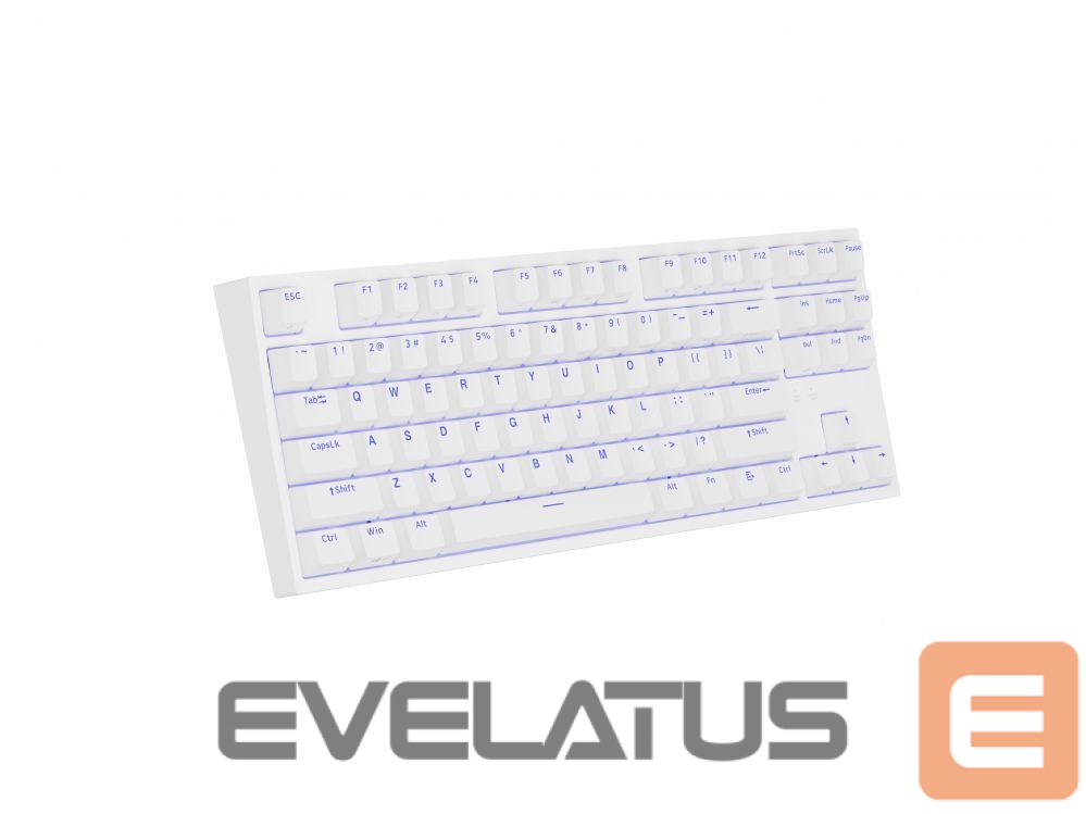 Arvuti klaviatuur Genesis Mechanical Gaming Keyboard THOR 404 TKL RGB Mechanical Gaming Keyboard Wired US Gateron Yellow Pro USB Type-A 1005 g