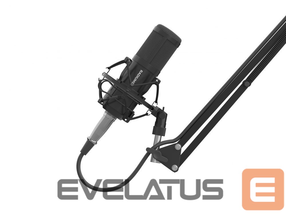 Cita datorprece Genesis Gaming Microphone Radium 300 Black, Wired