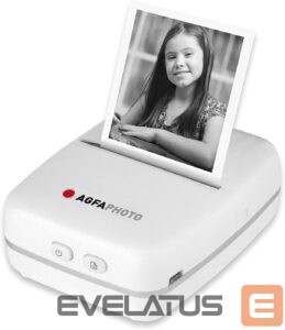 Printer Agfaphoto  Realpix Pocket Printer white APOCPWH 