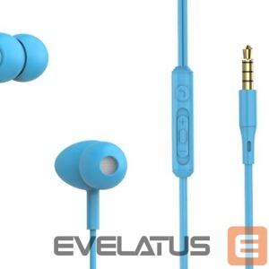 Laidinės ausinės Tellur  Basic Gamma Wired In-Ear Headphones Blue 
