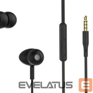 Laidinės ausinės Tellur  Basic Gamma Wired In-Ear Headphones Black 