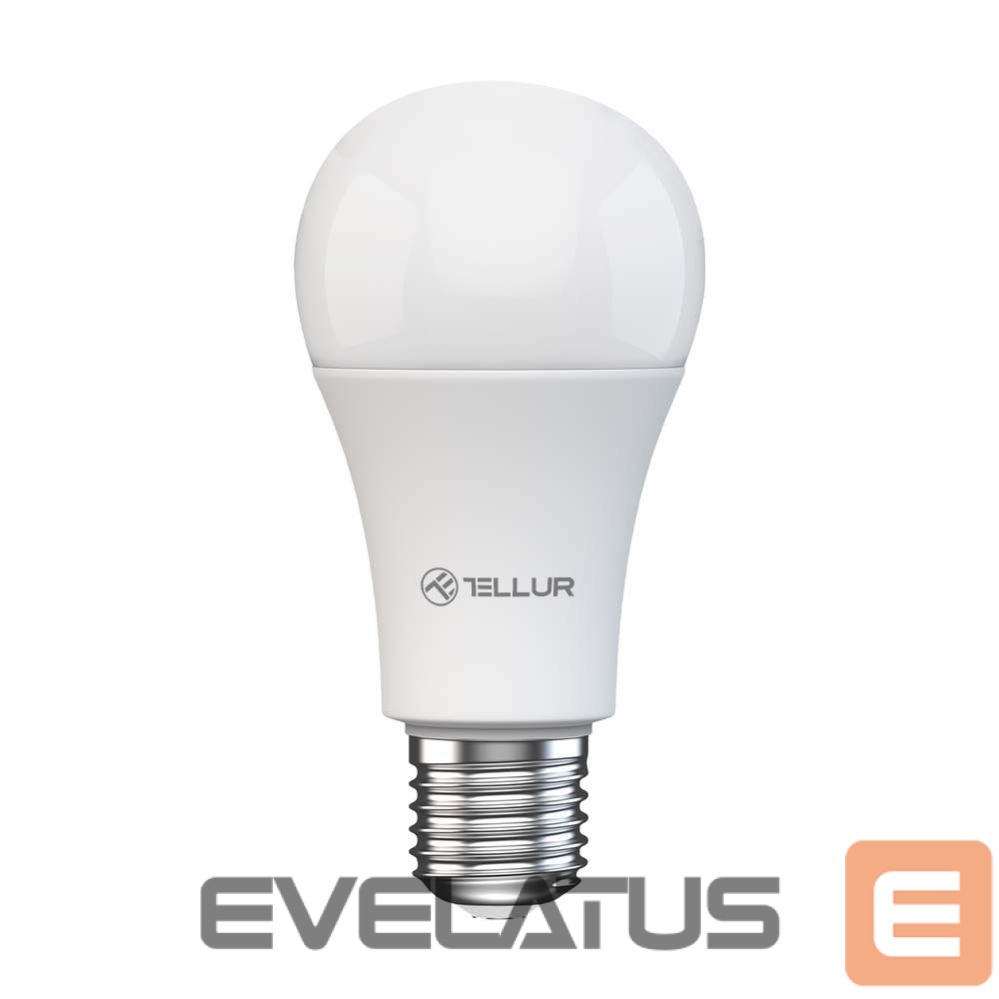 LED pirn Tellur Smart WiFi Bulb E27, 9W, White/Warm/RGB, Dimmer