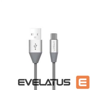 Citas preces Orsen  S33 Type-C Data Cable 2.1A 1.2m grey 