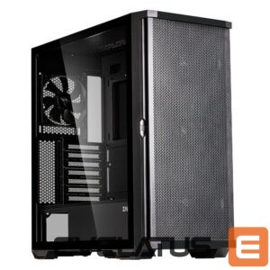 Arvuti korpus ZALMAN  Z10 ATX Black Fan x4 