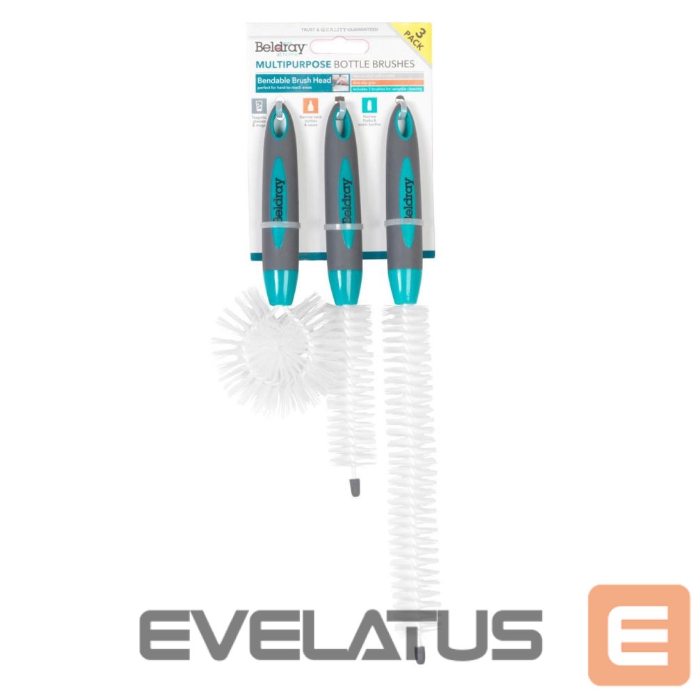 For kitchen Beldray LA082770BEU7 Multipurpose Bottle Brushes