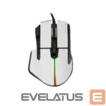 Kompiuterio pelė White Shark  GM-9006 MARROK White RGB / 12.000 dpi 