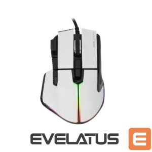 Datora pele White Shark  GM-9006 MARROK White RGB / 12.000 dpi 