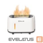 Kiti smulkūs buitiniai prietaisai Tellur  Flame aroma diffuser 240ml, 12 hours, remote control, white 