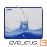 Computer mouse White Shark  GMP-2201 Megalodon Mouse + Mousepad Bundle 