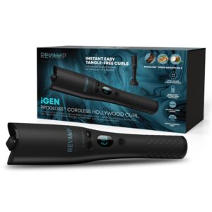 Cita mazā sadzīves tehnika Revamp  CL-2750-EU2 iGEN Cordless Progloss Hollywood Curl Automatic Rotating Curler 