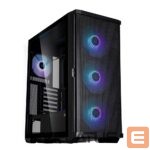Kompiuterio dėžė ZALMAN  Z10 Plus ATX Black ARGB Fan x4 