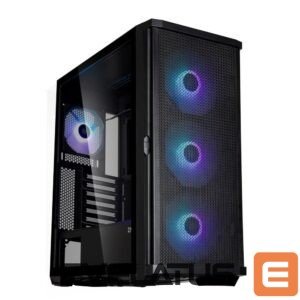 Arvuti korpus ZALMAN  Z10 Plus ATX Black ARGB Fan x4 
