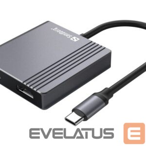 Muu arvutitarvik Sandberg  136-44 USB-C Dock 2xHDMI+USB+PD 