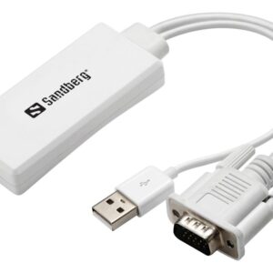 Adapteris Sandberg  508-78 VGA+Audio to HDMI Converter 