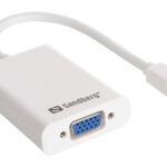 Üleminek Sandberg  509-05 Adapter MiniDP>VGA+Audio 