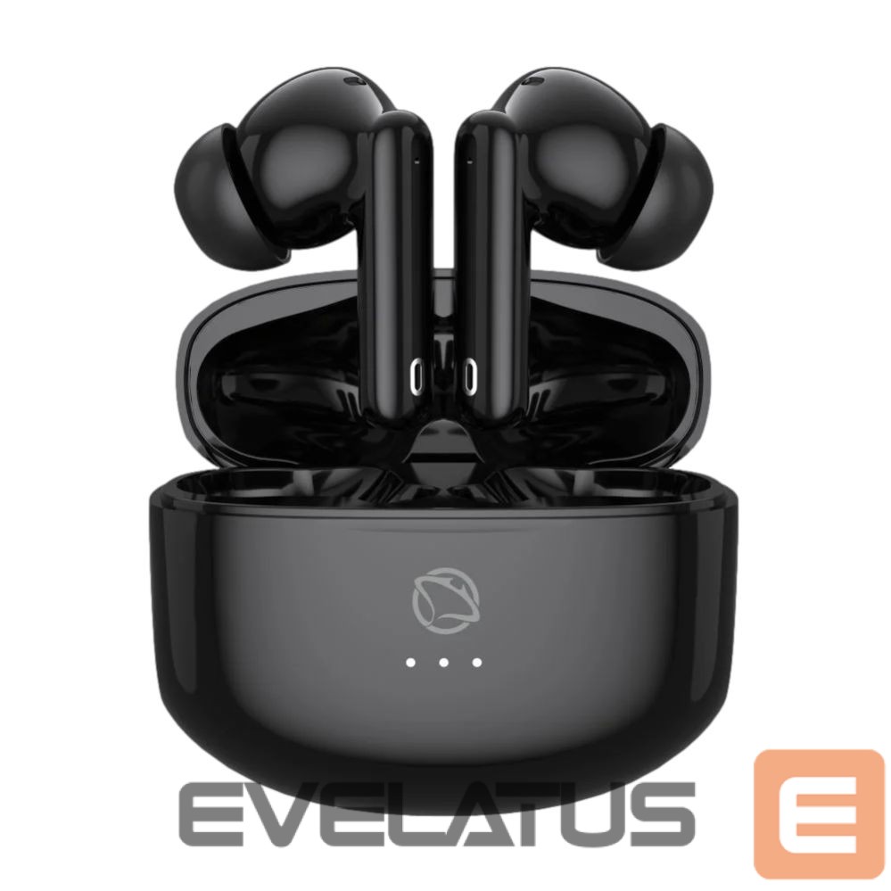 Belaidės ausinės Manta MTWS008B Rytmo Black