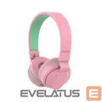 Juhtmevabad kõrvaklapid Tellur  Buddy Bluetooth Over-Ear Headphones Pink 