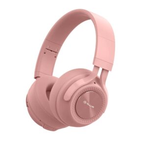 Bezvadu austiņas Tellur  Feel Bluetooth Over-Ear Headphones Pink 