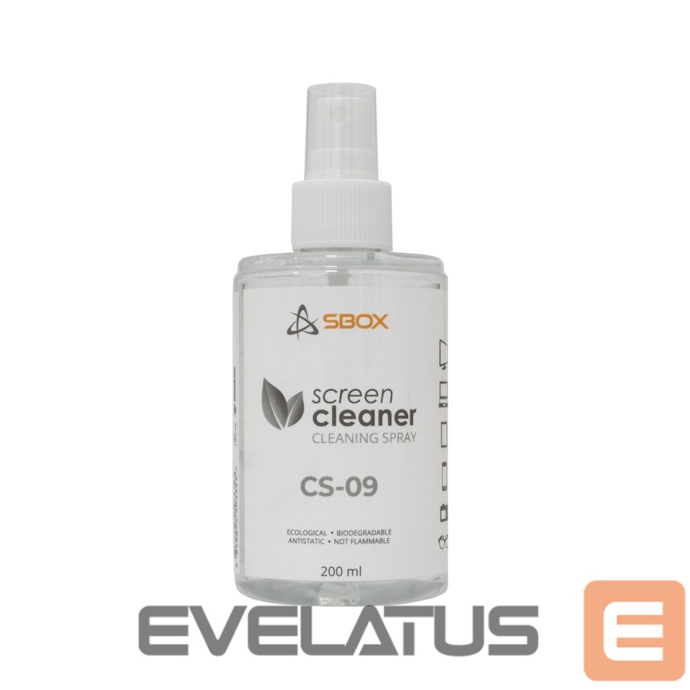 Cleaning Sbox CS-09 Screen Cleaner 200ml