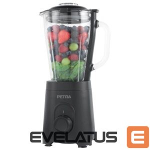 Mikseri un blenderi Petra  PT5531MBLKVDE Glass Jug blender black 