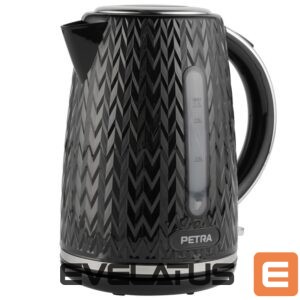 Tējkanna Petra  PT3864BLKVDEEU10 Chevron Jug Kettle black 