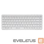 Arvuti klaviatuur Tellur  Mini Wireless Keyboard White 