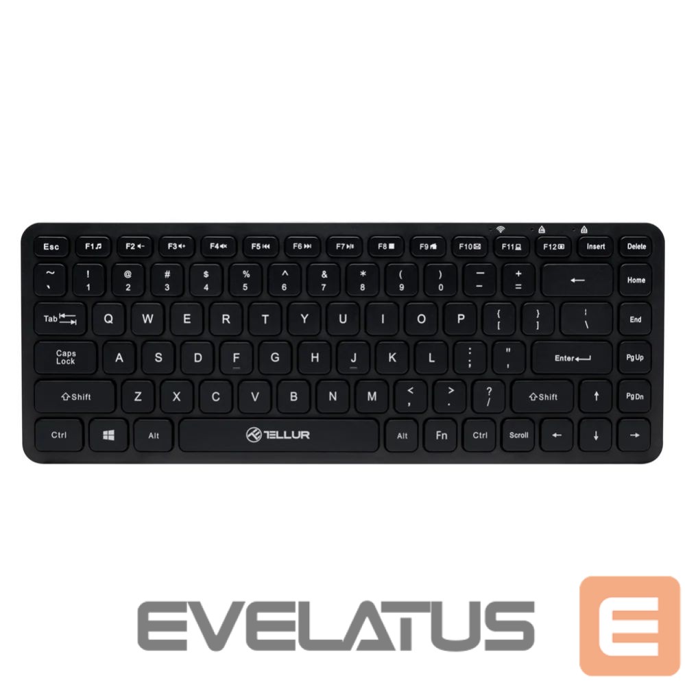 Computer keyboard Tellur Mini Wireless Keyboard Black