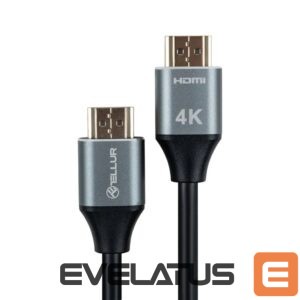 Cable Tellur  High Speed HDMI 2.0 cable, 4K 18Gbps plug-plug Ethernet gold-plated 3m black 