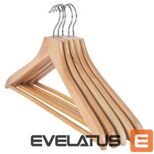 Consumer electronics Beldray  LA034276FEU7 Wooden Clothes Hangers 5pack 