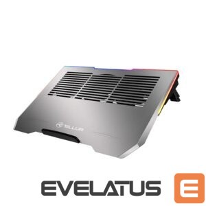 Cita datorprece Tellur  Cooler laptop Shade 17, 3 fans, RGB LED, USB, USB-C, Aluminum grey 