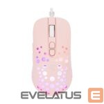 Computer mouse White Shark  GM-9004 Tristan-2 Pink RGB 