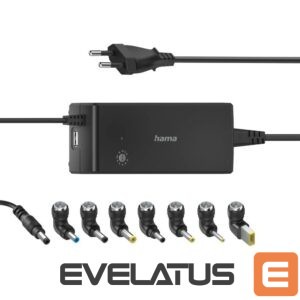 Cita datorprece Hama  Hama 00200004 Laptop PSU 90W 12V DC, 14V DC, 15V DC, 16V DC, 18V DC, 18.5V DC, 19V DC, 19.5V 